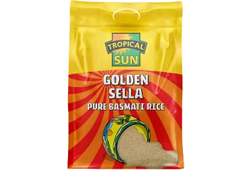Tropical Sun Pure Basmati Rice - Golden Sella (5kg)